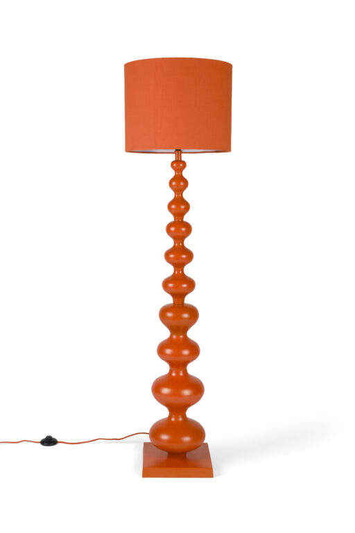 BOLD MONKEY Når Orange er Konge gulvlampe - orange jern