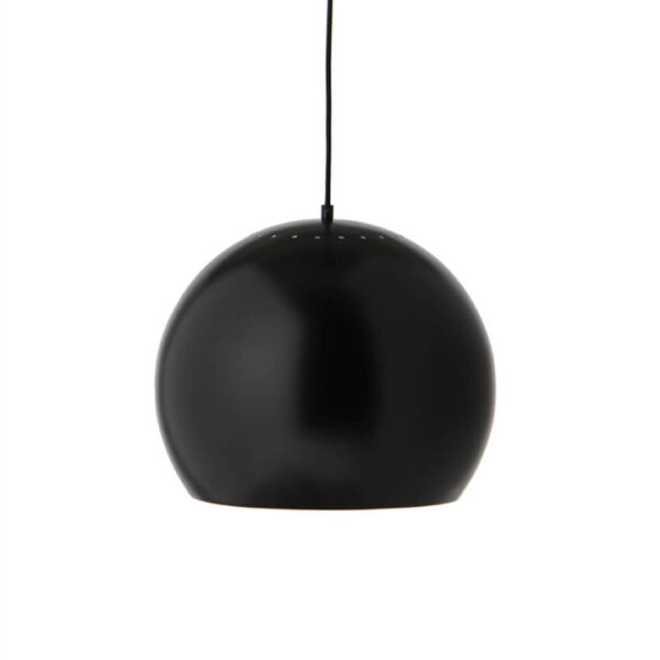 Ball Pendel Ø40, Mat sort