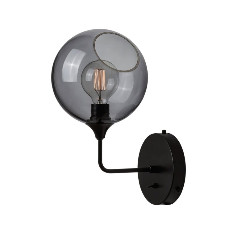 Design By Us Ballroom H37 Smoke Væglampe