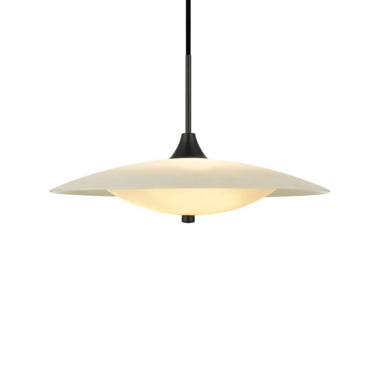 Baroni Ø46 Pendel Sort/Opal - Halo Design