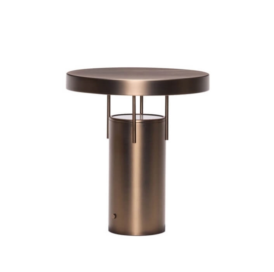 BringMe Portable bordlampe / batterilampe, bruneret messing