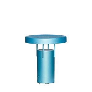 BringMe Portable bordlampe / batterilampe mini, metallic turquoise