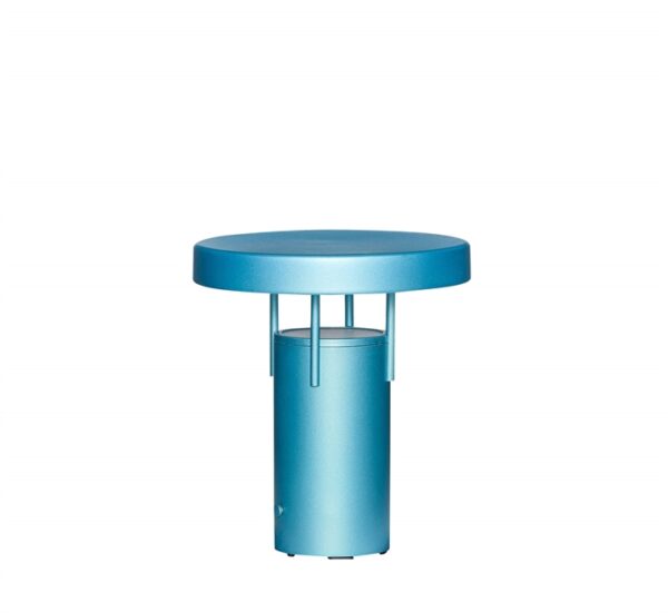 BringMe Portable bordlampe / batterilampe mini, metallic turquoise