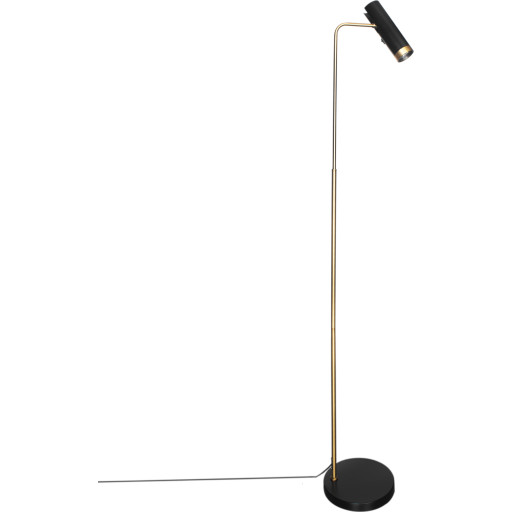 By RÃ½dens Puls gulvlampe, sort