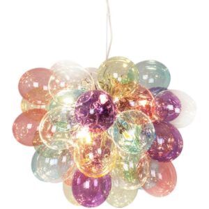 By Rydéns Gross Pendel 50 Cm Flerfarvet - Pendler Glas Multi - 4200440-7000