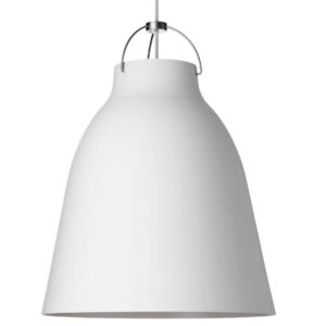 Caravaggio Pendel Mat Hvid - P3 Ø400mm