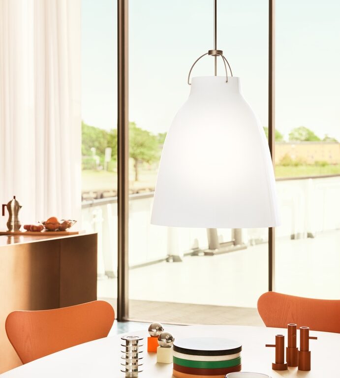 Fritz Hansen Caravaggio Opal Pendel P3 Pendel lamper