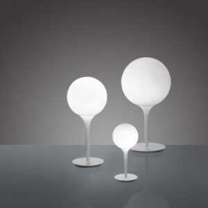 Castore 35 bordlampe, hvid