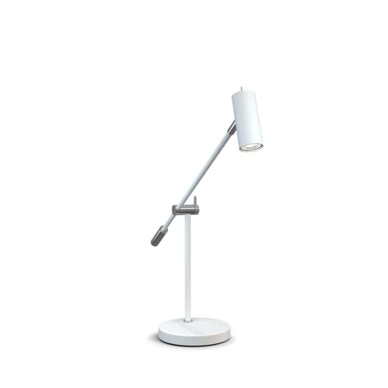 Cato Bordlampe Mat Hvid - Belid