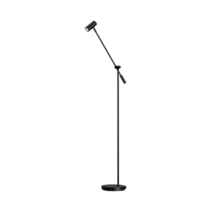 Cato Gulvlampe Sort - Belid