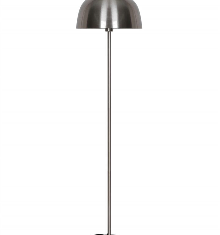 Cera gulvlampe, børstet stål