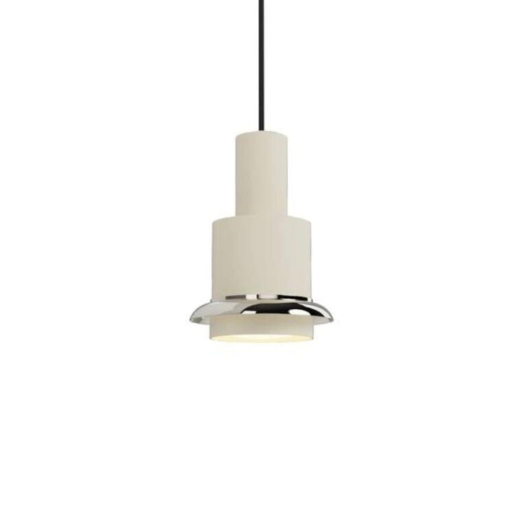 Chaumont Ø15 pendel - Hvid/chrome - DCW éditions