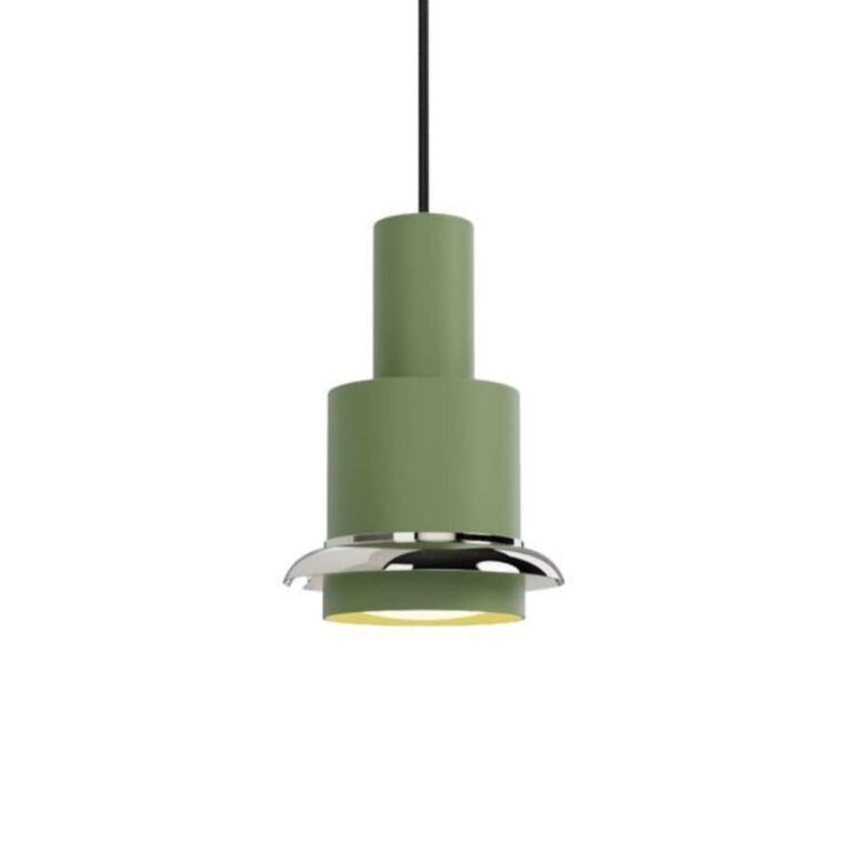 Chaumont Ø19 pendel - Grøn/chrome - DCW éditions
