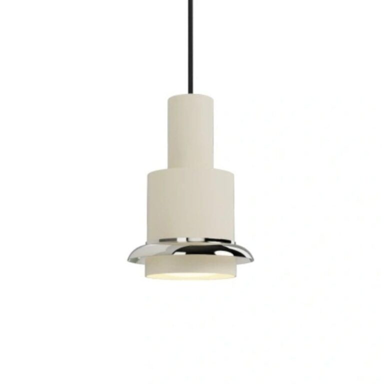 Chaumont Ø19 pendel - Hvid/chrome - DCW éditions