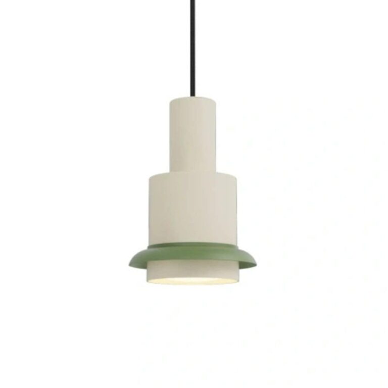 Chaumont Ø19 pendel - Hvid/grøn - DCW éditions