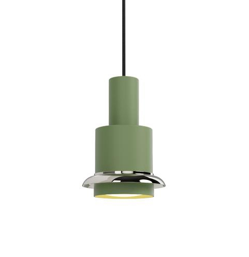 DCW éditions Chaumont Pendel 150 Grøn/Nikkel Pendel Lamper
