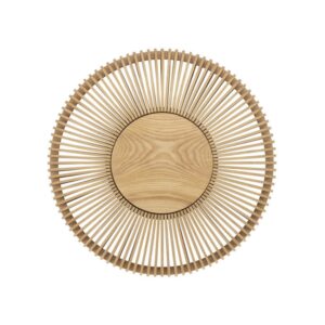 Clava Up Wood large væglampe, eg