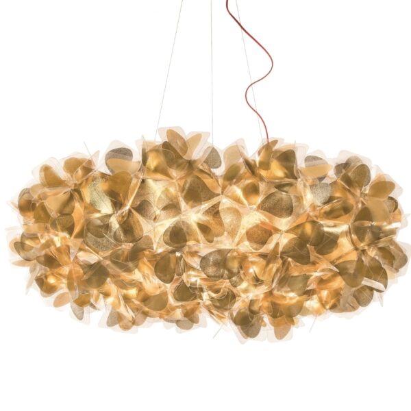 Clizia Pendel 130 Mama Non Mama Guld Transparent Wire - SLAMP