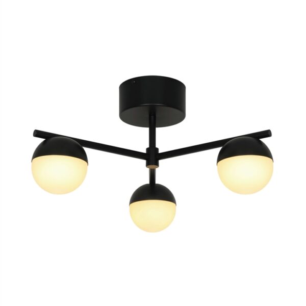 Contina loftlampe, sort