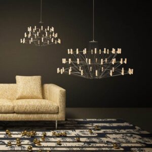 Coppelia lysekrone, krom