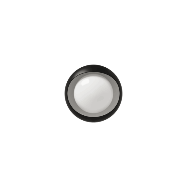 Cornea væglampe 150, sort