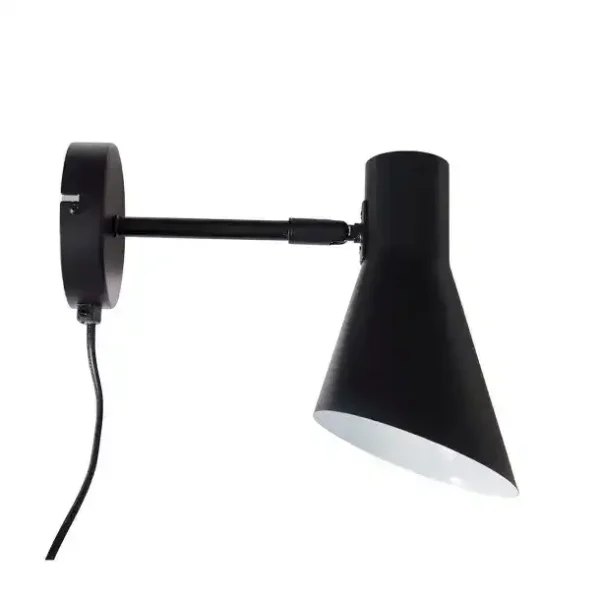 DL12 væglampe, sort
