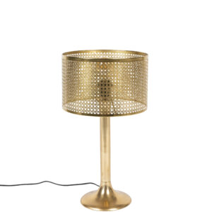 DUTCHBONE Barun bordlampe - guld aluminium