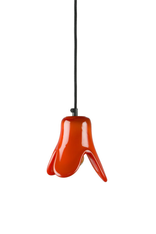 DUTCHBONE Gable loftlampe - orange glas