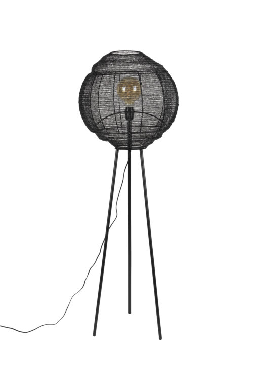 DUTCHBONE Meezan gulvlampe - sort jern