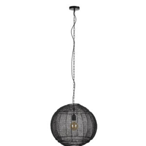 DUTCHBONE Meezan loftlampe, M - sort jern