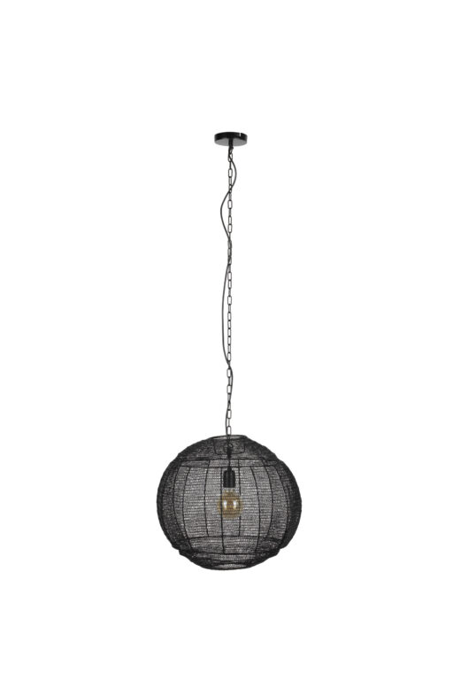 DUTCHBONE Meezan loftlampe, M - sort jern