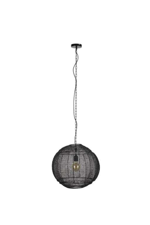 DUTCHBONE Meezan loftlampe, M - sort jern