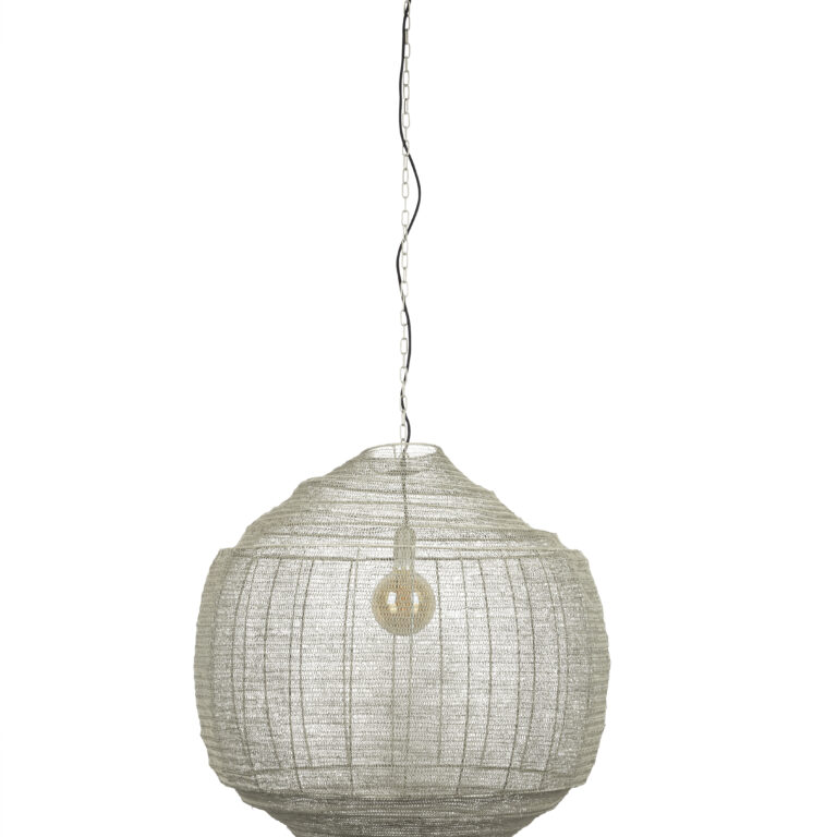 DUTCHBONE Meezan loftlampe, XL - sand grå jern