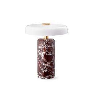 Design By Us Trip Bordlampe Burgundy/Opal Bordlamper
