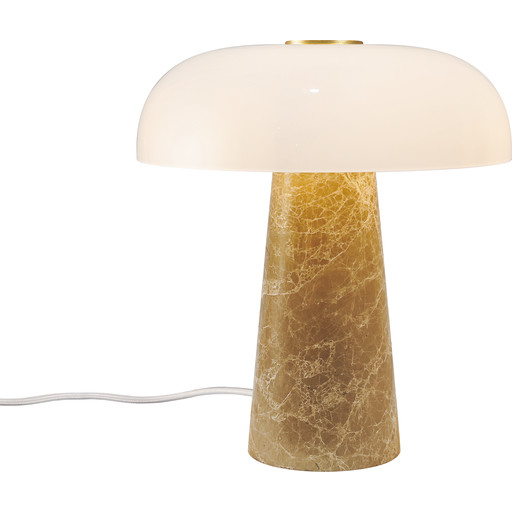 Dftp Glossy Mini bordlampe, brun