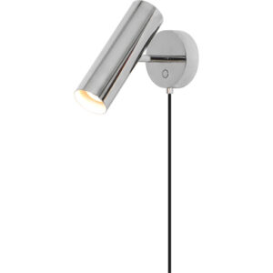 Dftp MIB 6 væglampe, krom