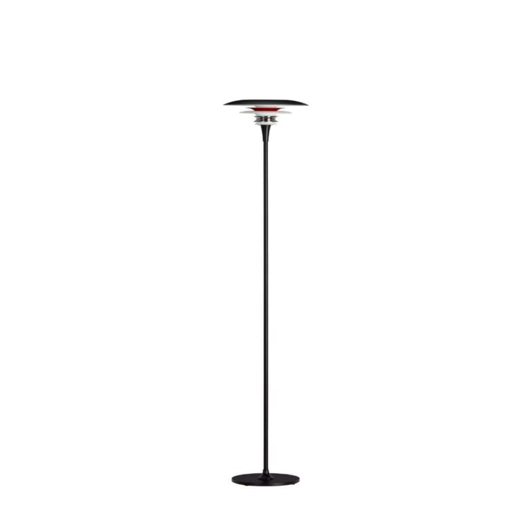 Diablo Ø30 Gulvlampe Sort/rød - Belid