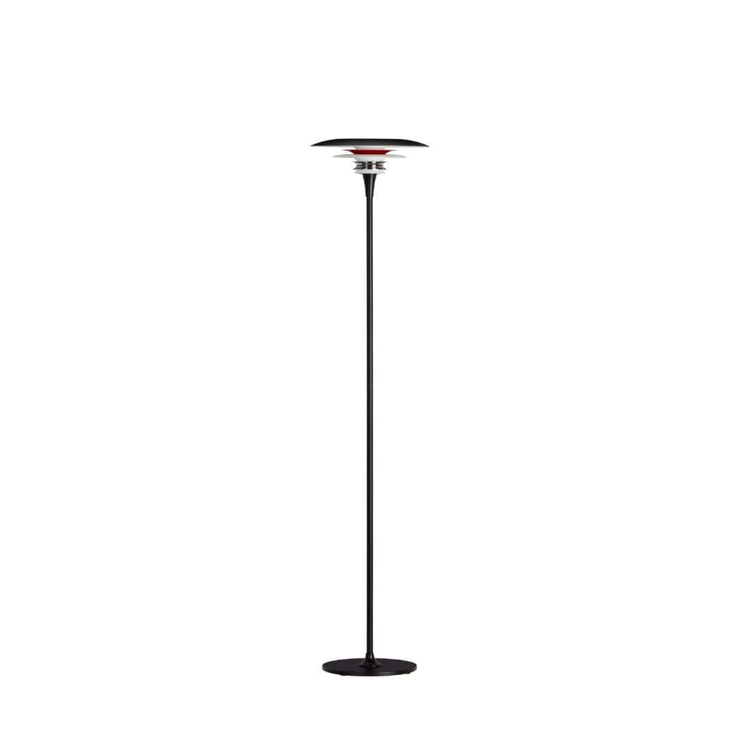 Diablo Ø30 Gulvlampe Sort/rød - Belid