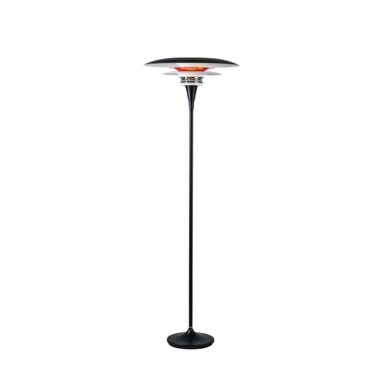 Diablo Ø50 Gulvlampe Sort/Rød - Belid