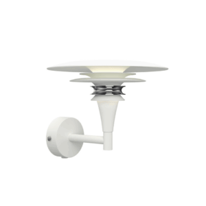 Diablo Væglampe - Hvid/ Chrome - Belid