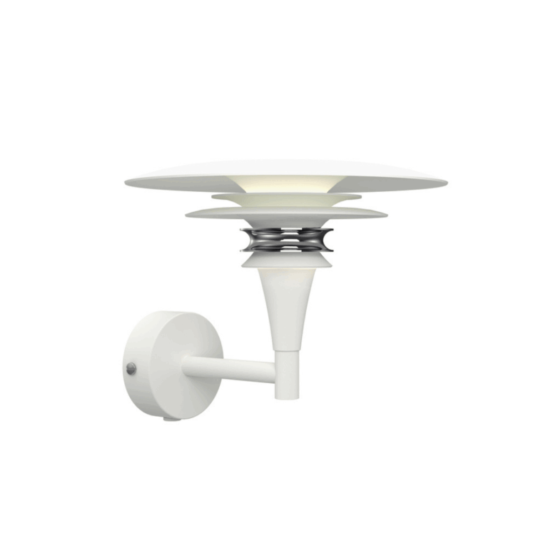 Diablo Væglampe - Hvid/ Chrome - Belid