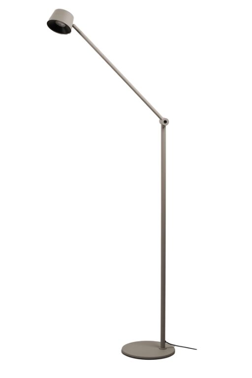 Direction F1 gulvlampe, mat grå