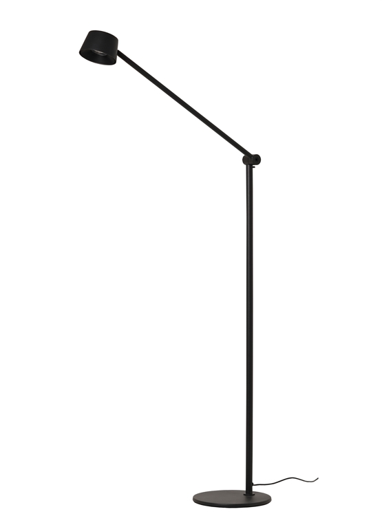 Direction F1 gulvlampe, sort