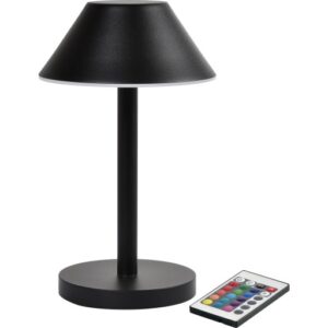 Duni Zelda Midi Sort genopladelig Bordlampe