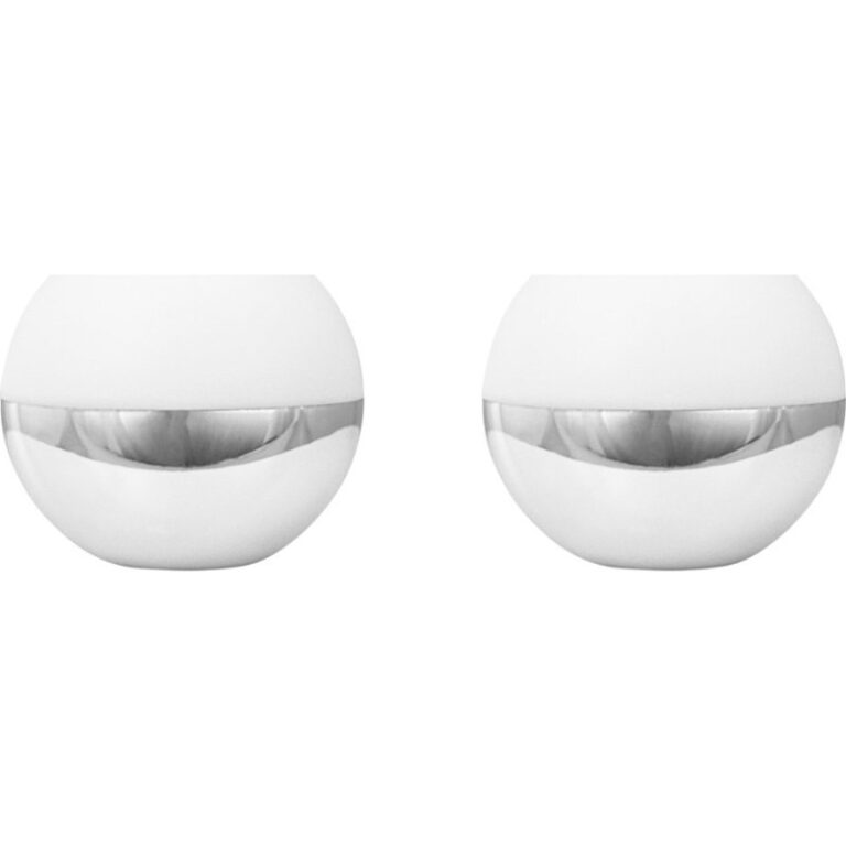 Dyberg Larsen Alba genopladelig bordlampe, krom