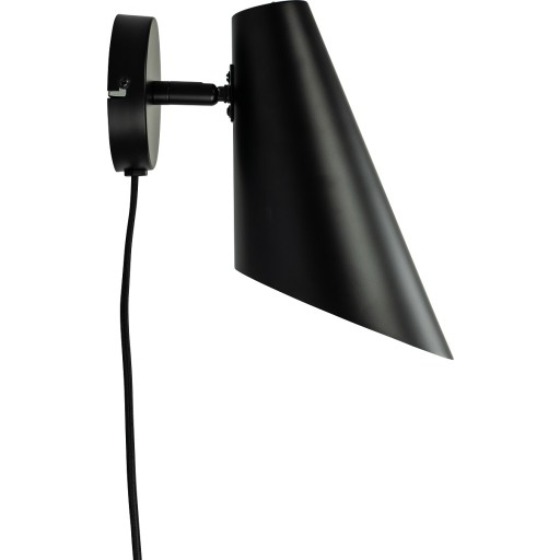 Dyberg Larsen Cale væglampe, sort
