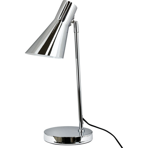 Dyberg Larsen DL12 bordlampe, krom