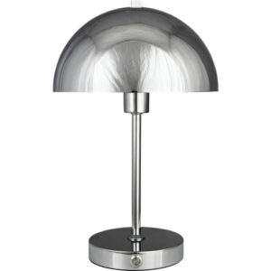 Dyberg Larsen Stockholm genopladelig bordlampe, krom