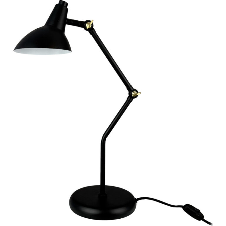 Dyberg Larsen Vela bordlampe, sort
