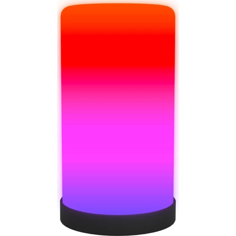 Eglo Cylinder bordlampe med farvet lys & mikrofon